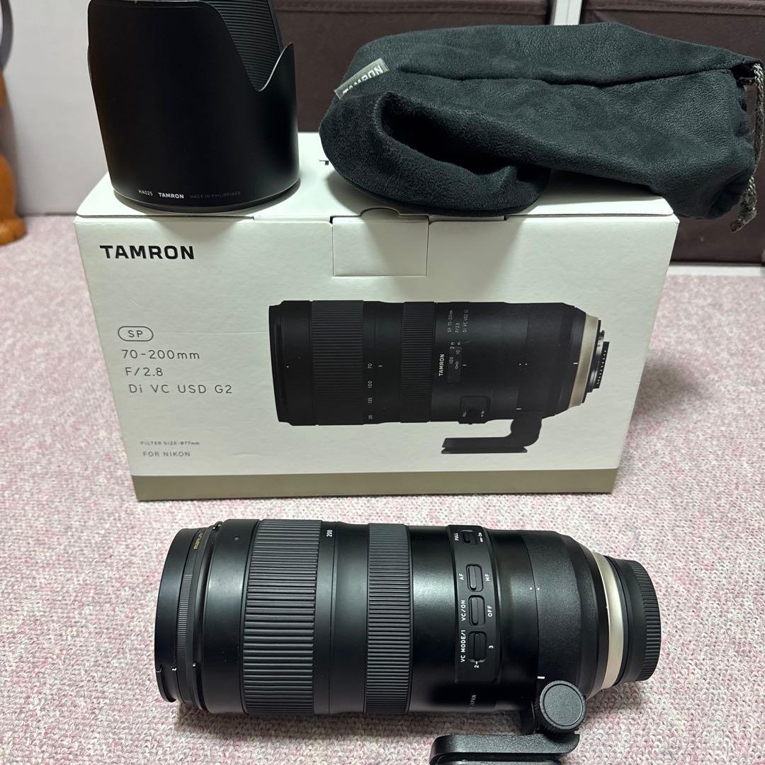 ニコン用タムロンｆ2.8 70-200ズームレンズ　Fマウントレンズ