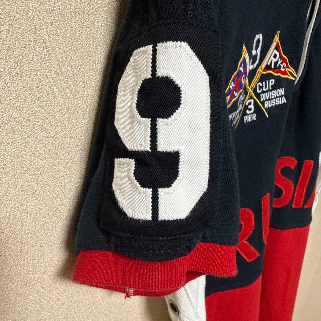 ポロラルフローレン・RUSSIA、ポロシャツ古着