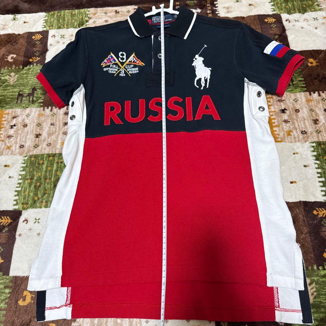 ポロラルフローレン・RUSSIA、ポロシャツ古着