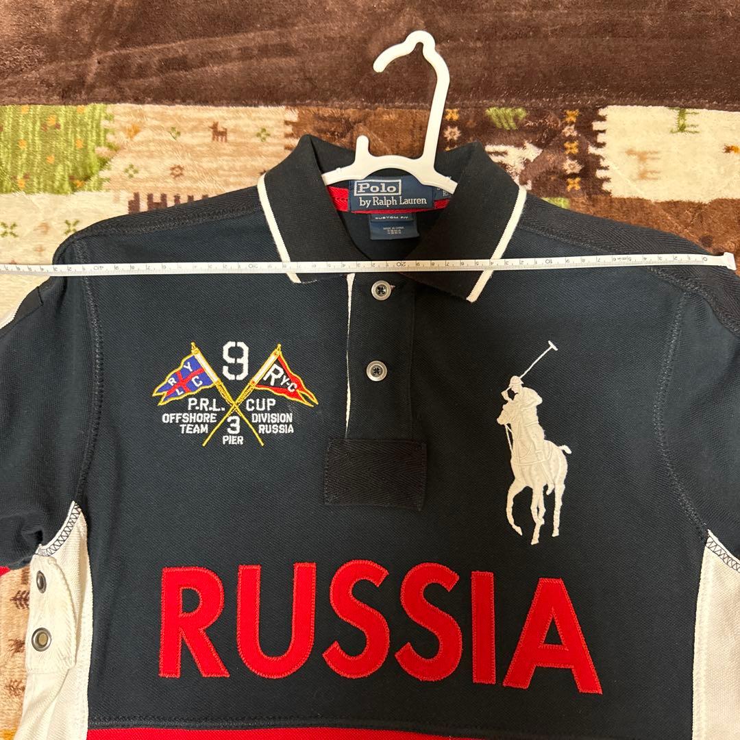 ポロラルフローレン・RUSSIA、ポロシャツ古着
