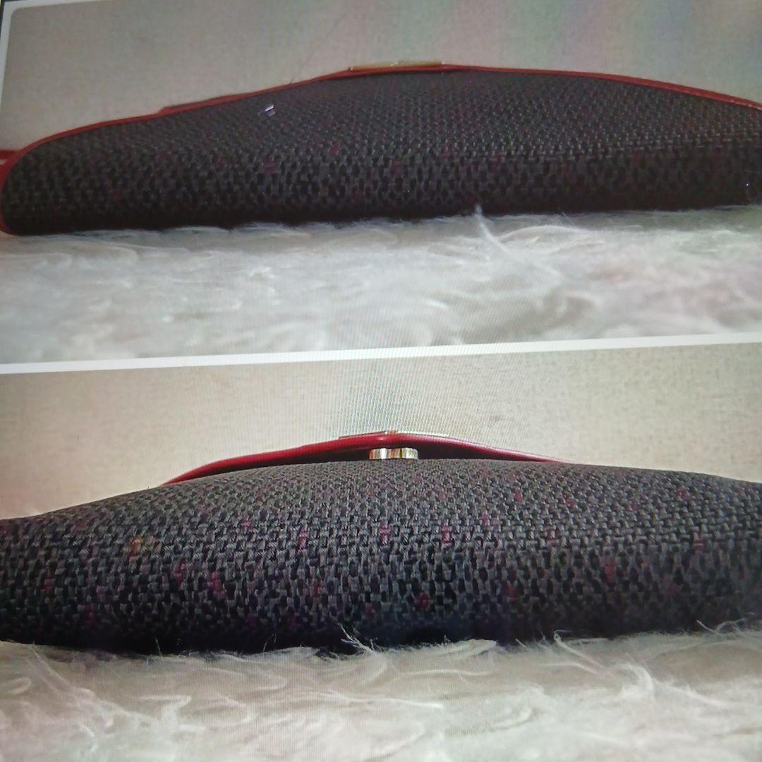 YSL ショルダーバッグ ダークグレー/ピンク