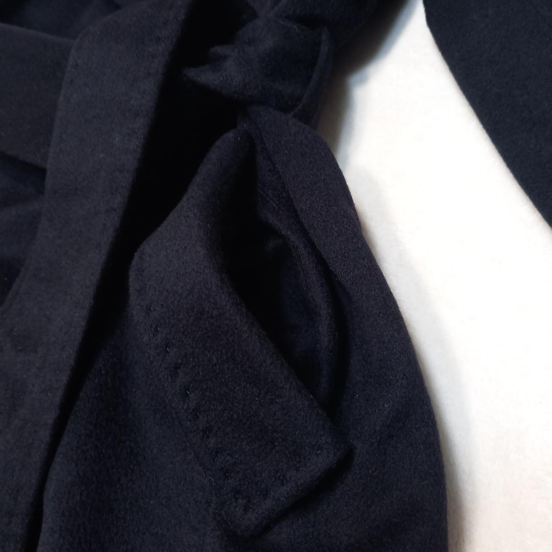 極美品✨ボールジィ×ブレスキ社 ピュアカシミヤ100 ベルテッドコート 38