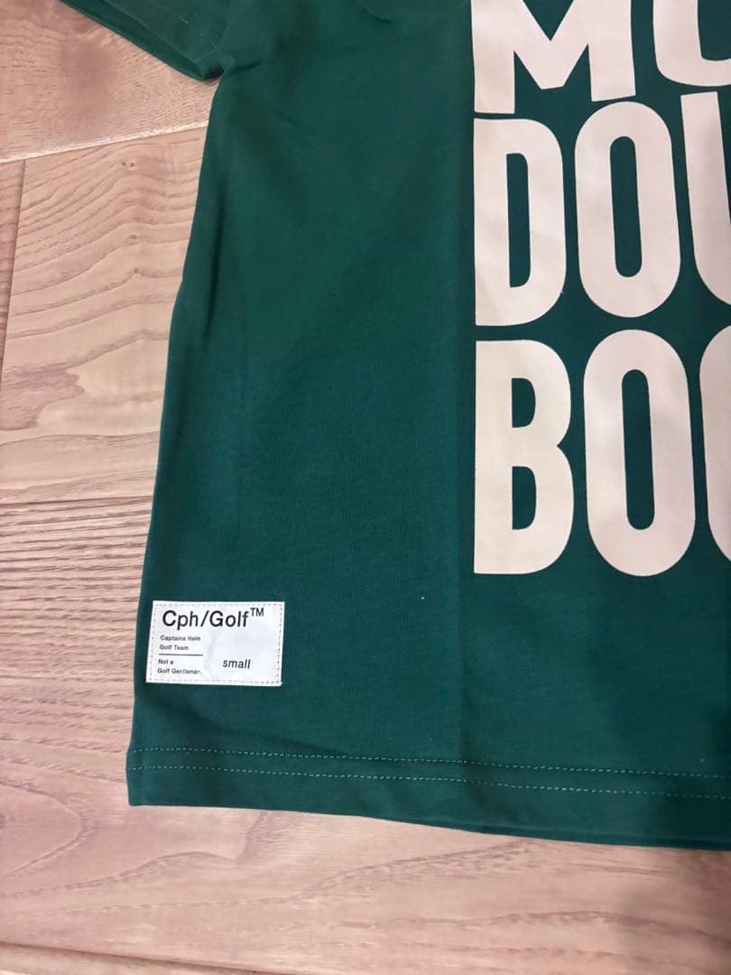 NO MORE DOUBLE BOGEYS ハーフモックネックシャツ