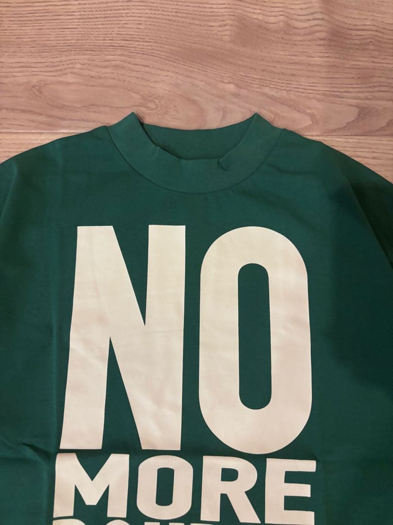 NO MORE DOUBLE BOGEYS ハーフモックネックシャツ