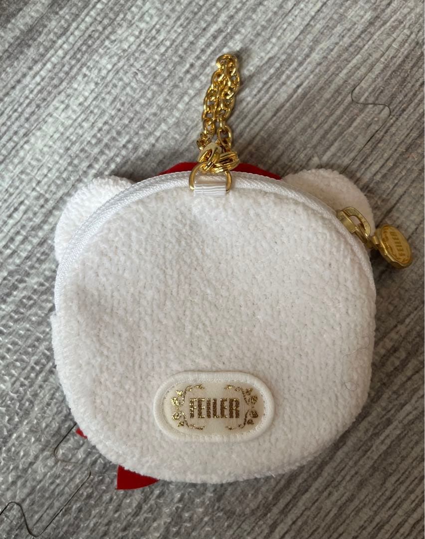 未使用　familiar x FEILER 第二弾コラボ　チャームポーチ