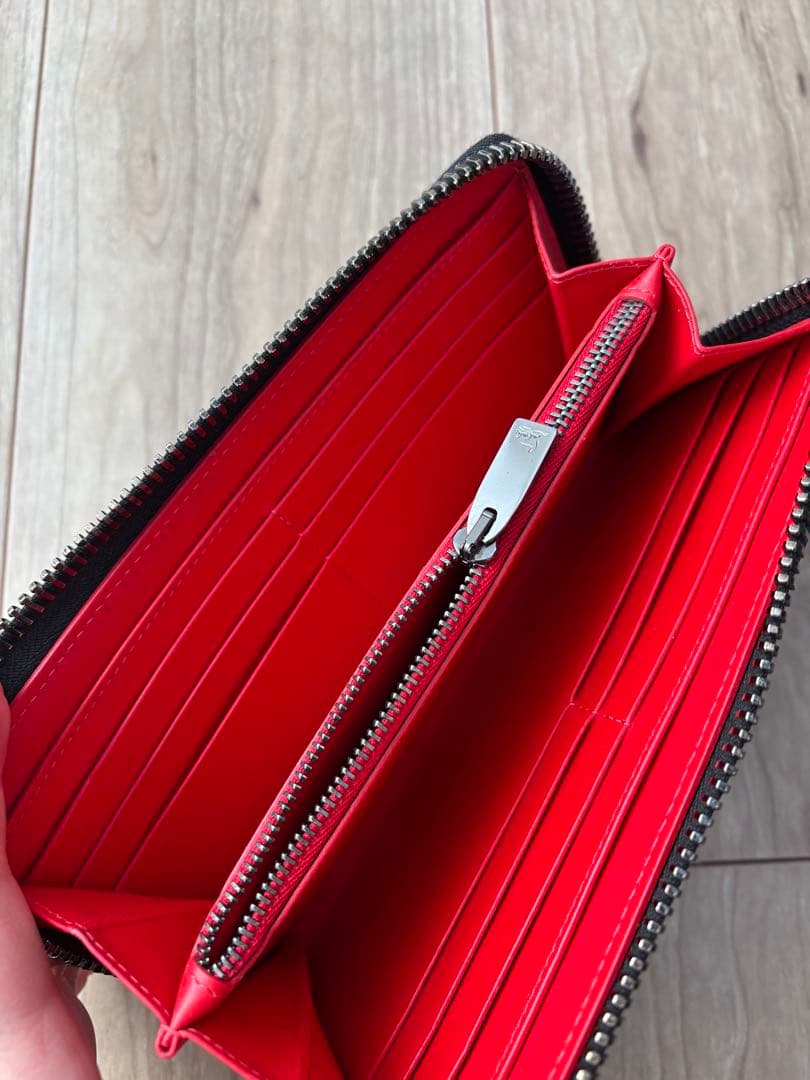 クリスチャンルブタン パネトーネ 長財布 スタッズ ブルー 正規品　青