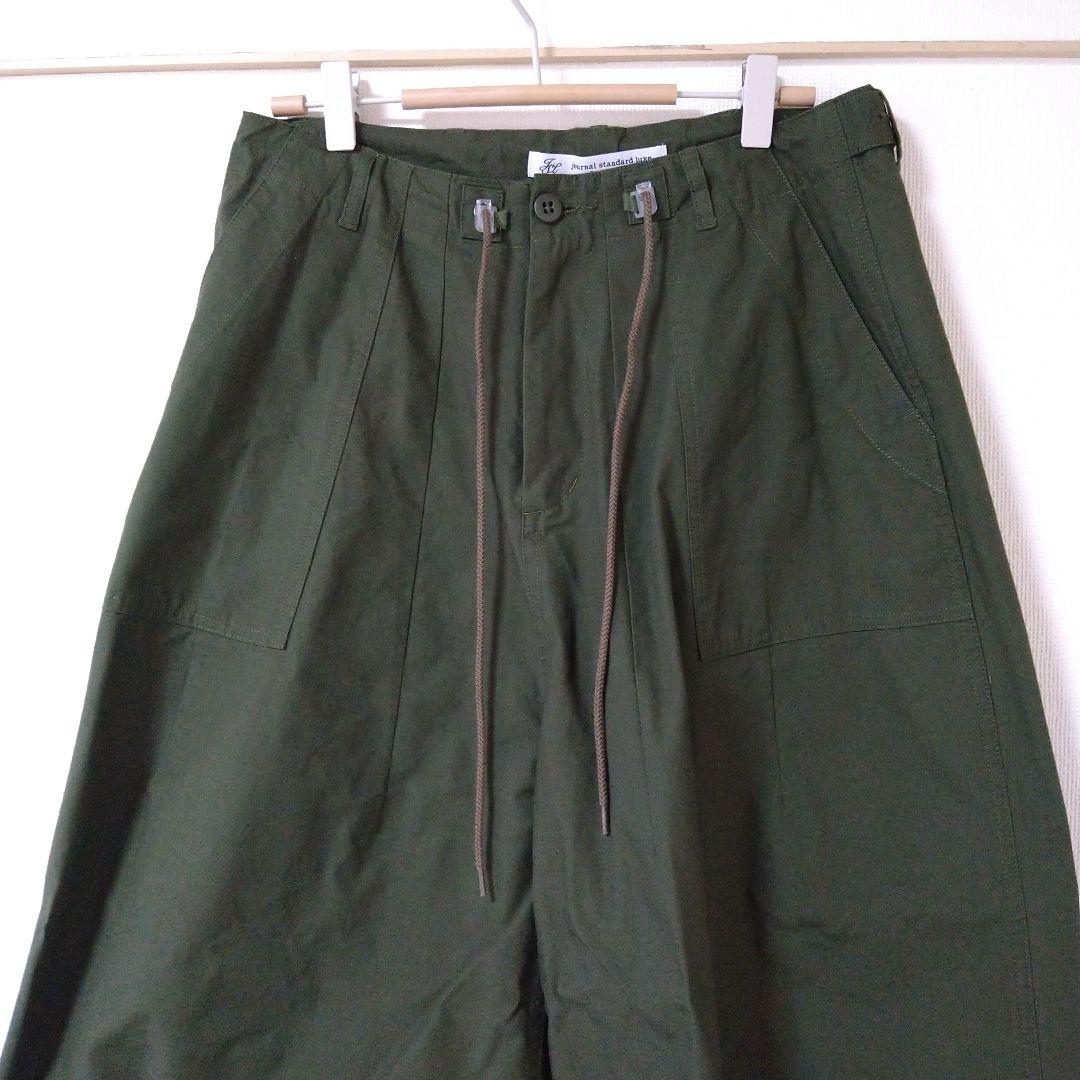 25SS ジャーナルスタンダードラックス　リップストップベイカーパンツ　S