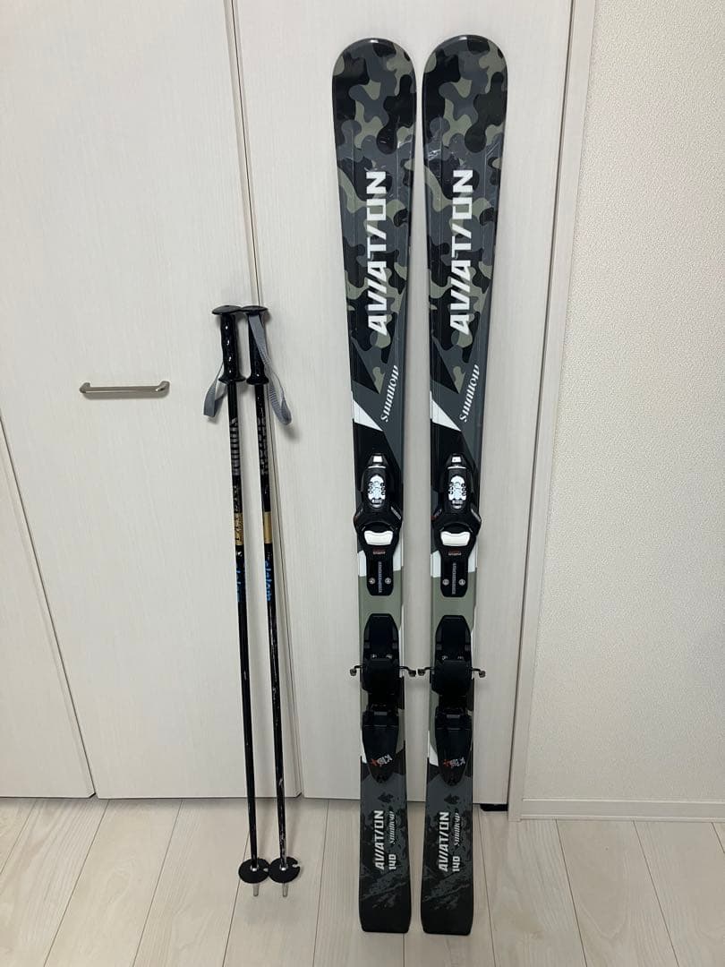 AVIATION 140 スキー板　ストック
