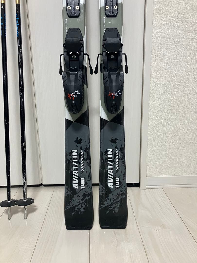AVIATION 140 スキー板　ストック
