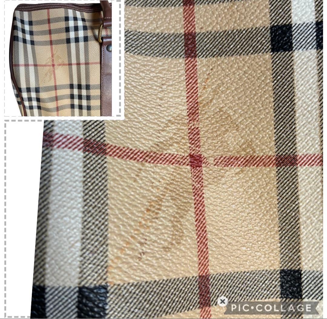 最終値下げ❗️バーバリーボストンバッグBurberrysヴィンテージ
