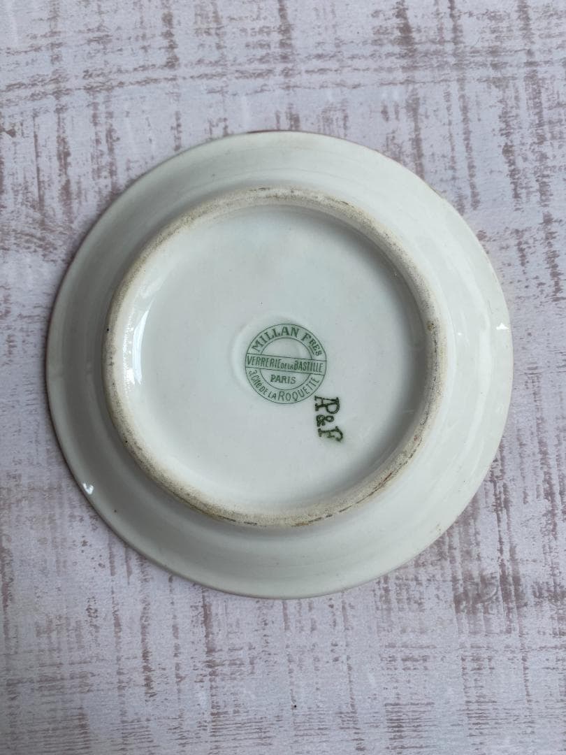 【専用】フランス リモージュ アブサン ソーサー 豆皿 プレート 6枚セット