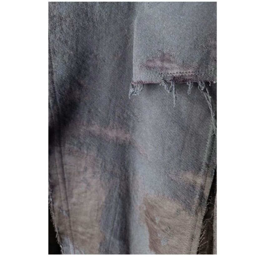 エ*7様 【希少】bajra バジュラ ムラ加工 ミドル丈ジャケット サイズM