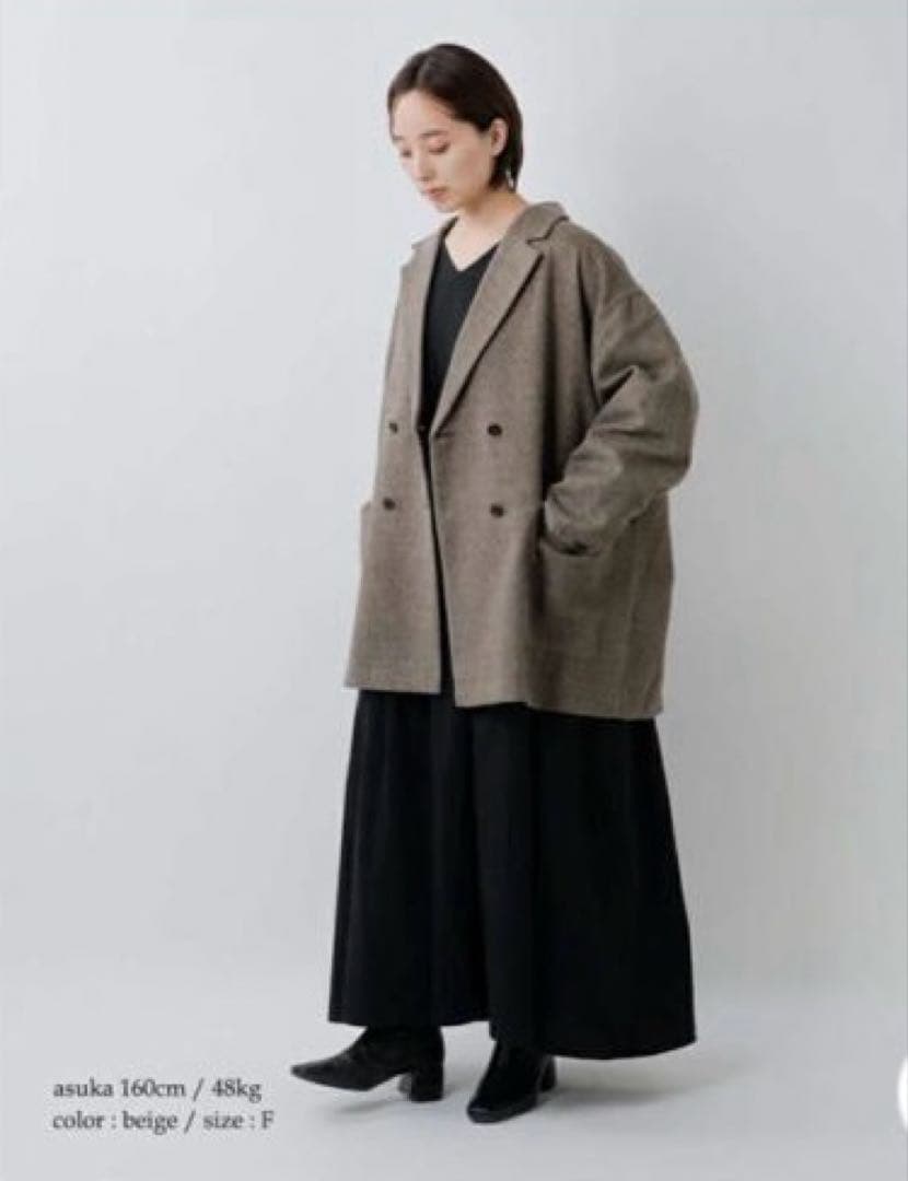 ルフ LUEUF リラックス ダブル ジャケット 新品未使用