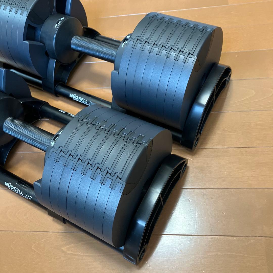 【直接引取　美品】フレックスベル32kg 2個セット　可変式ダンベル　NUO