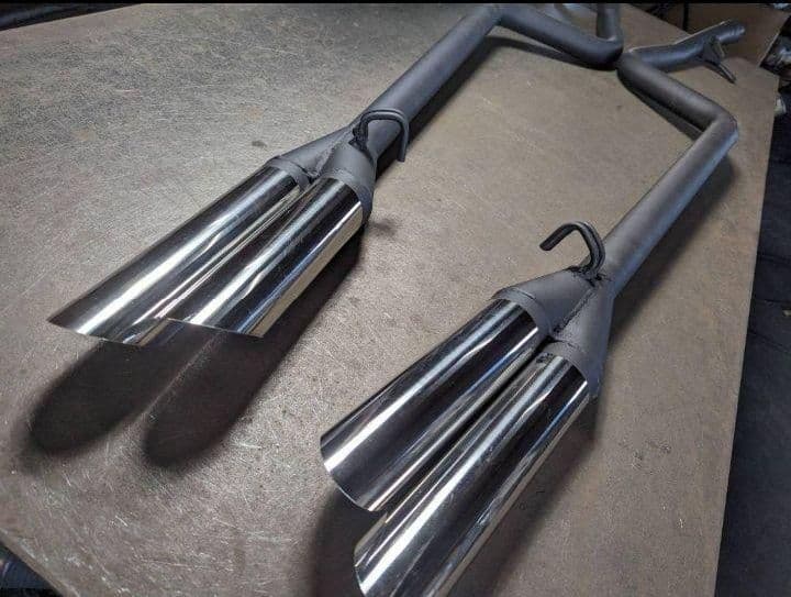 30/31セルシオ前期／後期！オリジナルストレートマフラー！リアピースデュアル