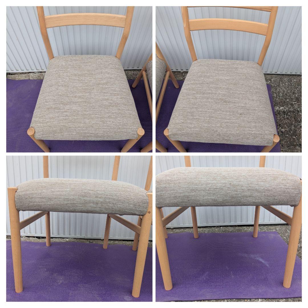 ニトリ NITORI Nコレクション ダイニングチェア 4脚 直接引き取り歓迎