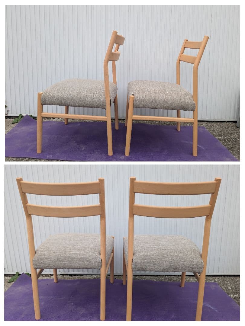 ニトリ NITORI Nコレクション ダイニングチェア 4脚 直接引き取り歓迎