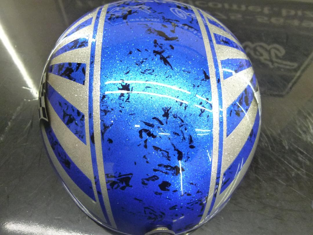 送料込！カスタムコルク半　マーシャル日章　ラメ最安値123