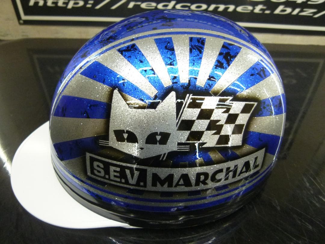 送料込！カスタムコルク半　マーシャル日章　ラメ最安値123