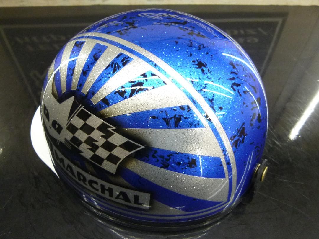 送料込！カスタムコルク半　マーシャル日章　ラメ最安値123