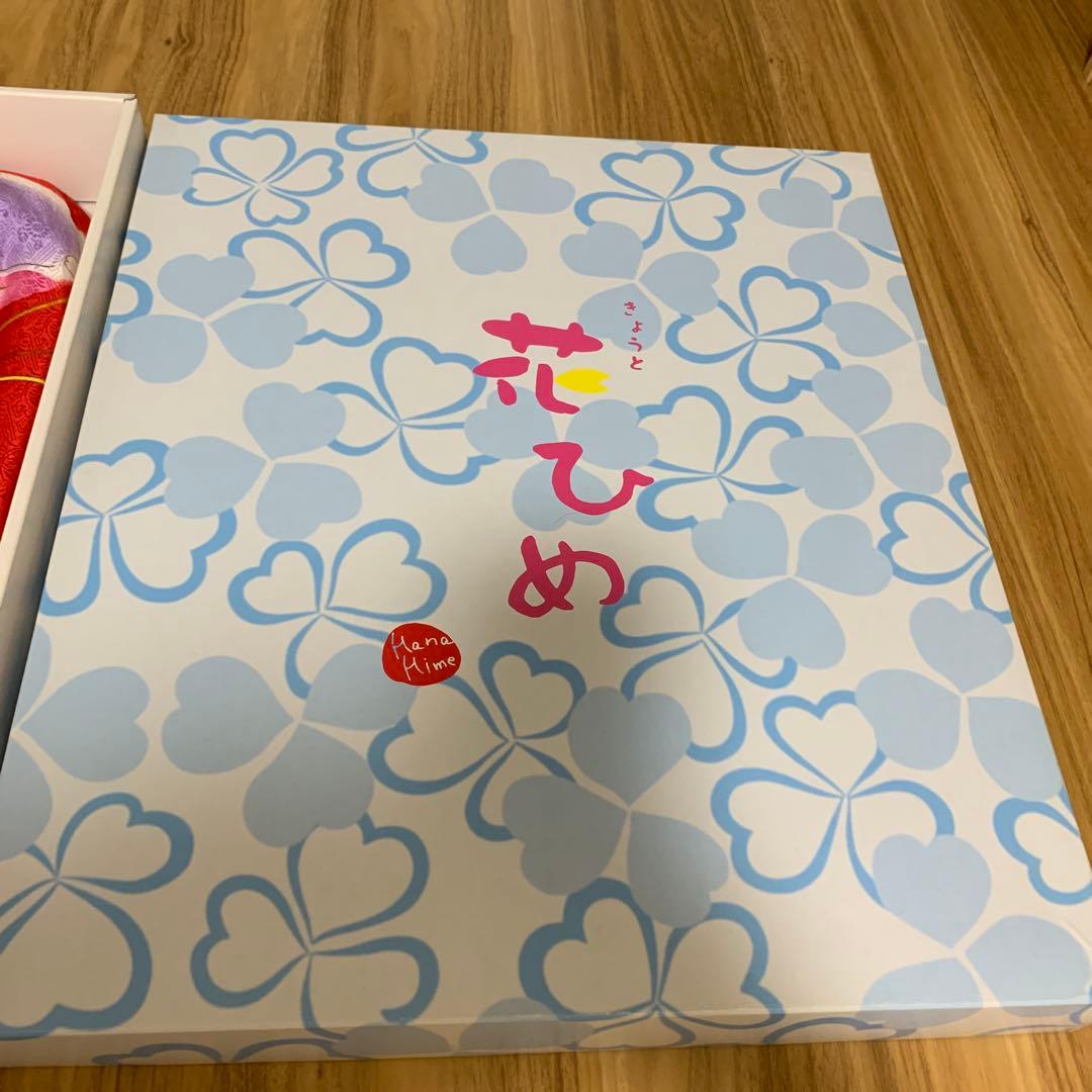 七五三 3才 赤 女の子 正絹 セット