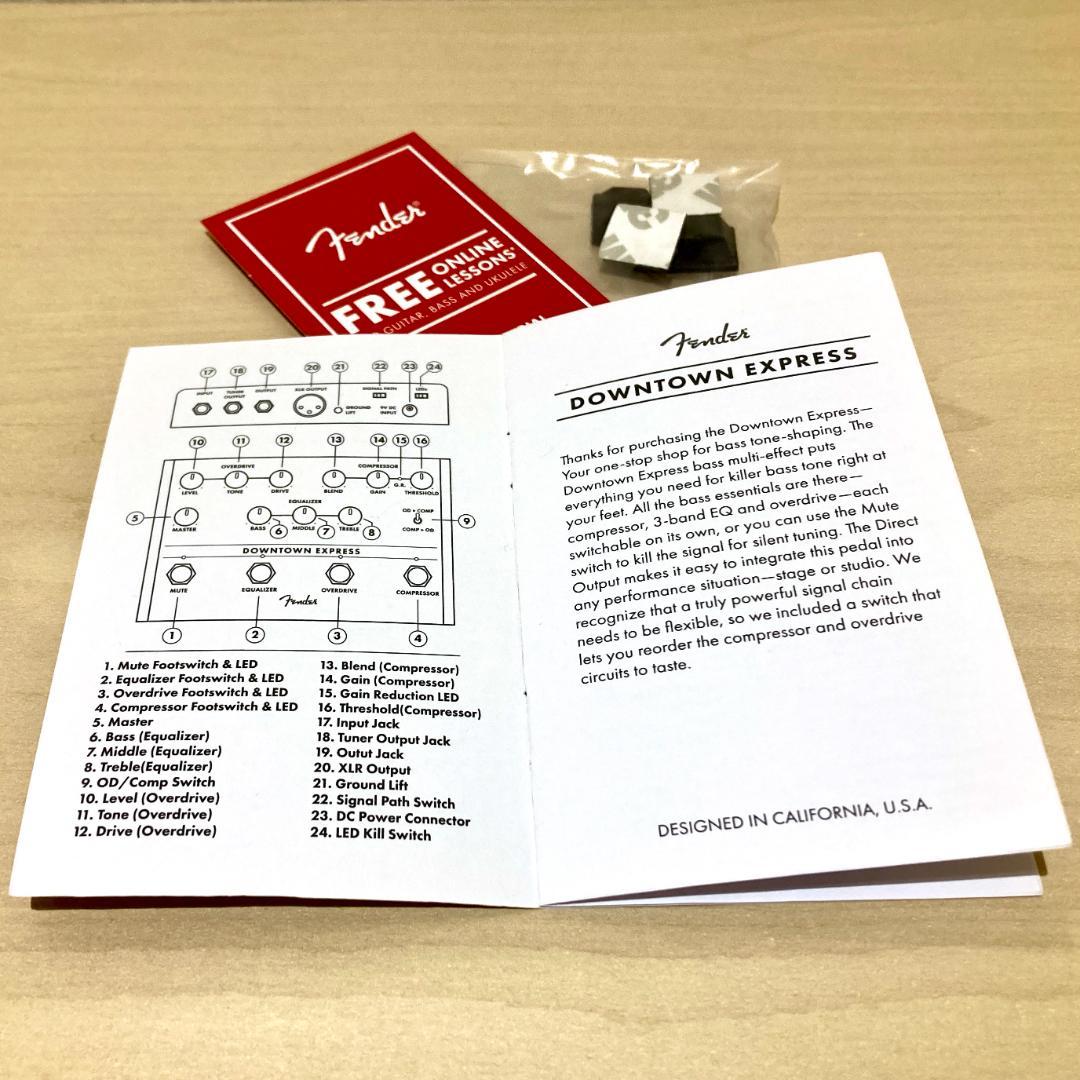 Fender DOWNTOWN EXPRESS ベースエフェクター