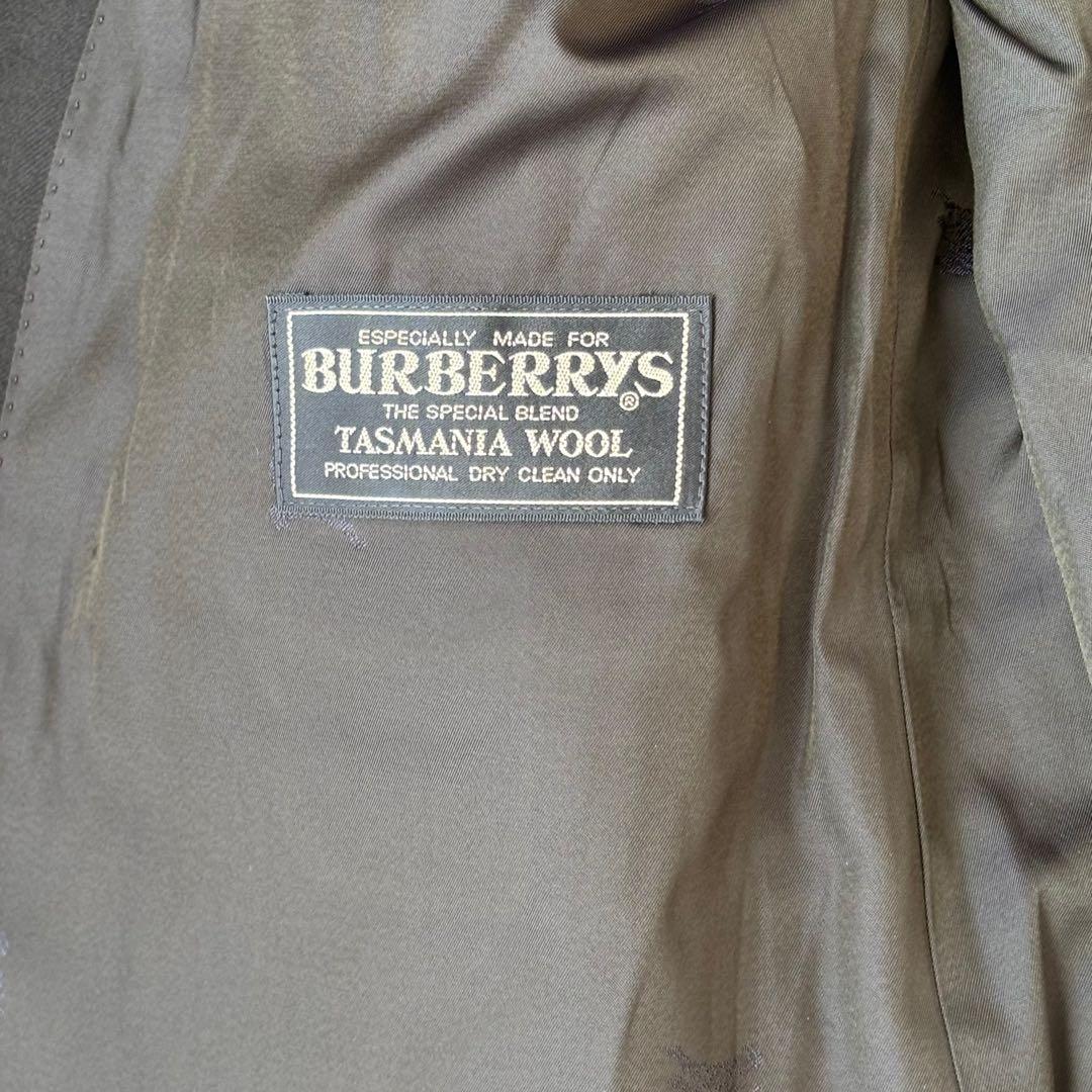 美品✨ バーバリーズ 紺ブレ ダブルテーラードジャケット 金ボタン ネイビー