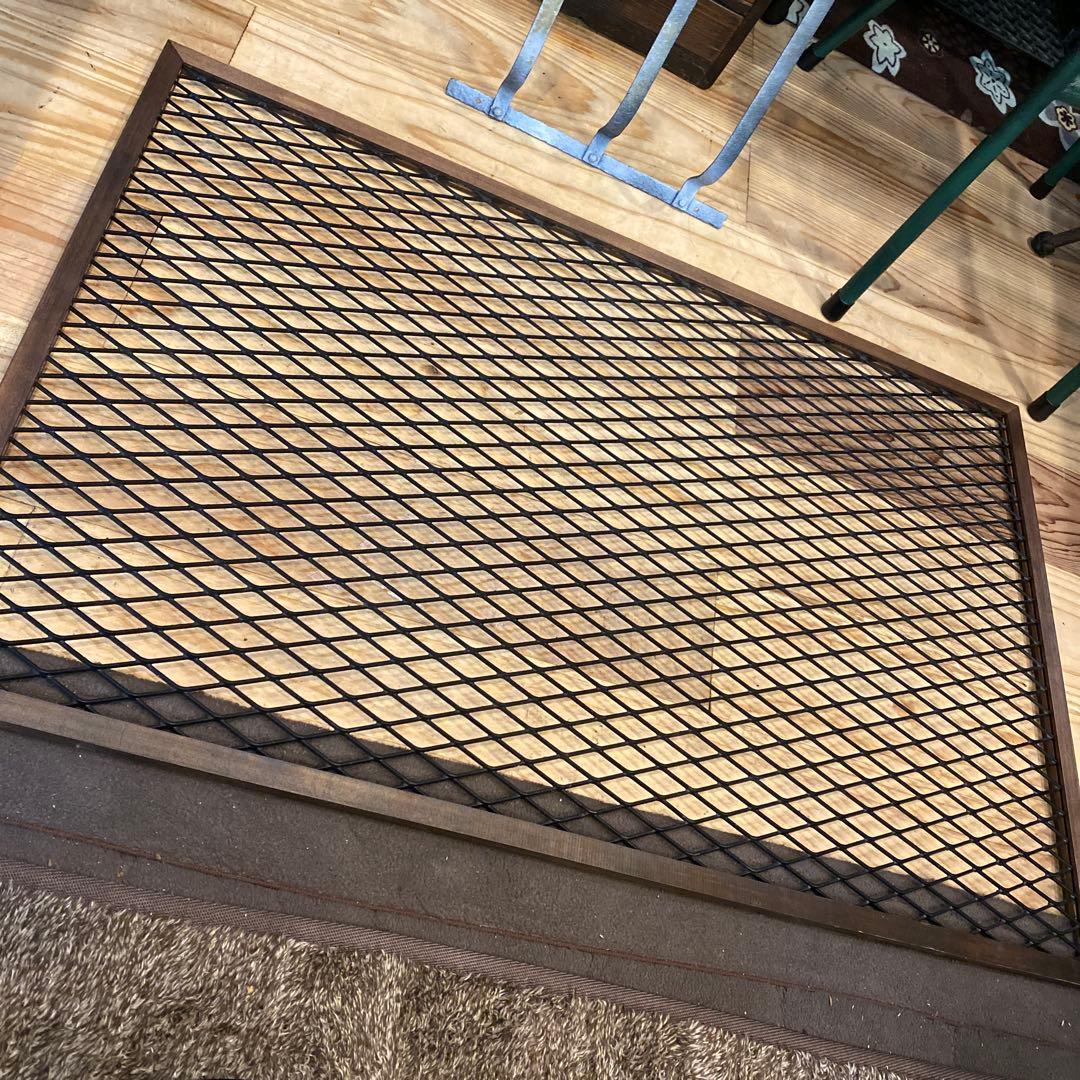 木枠アイアンフェンス　大