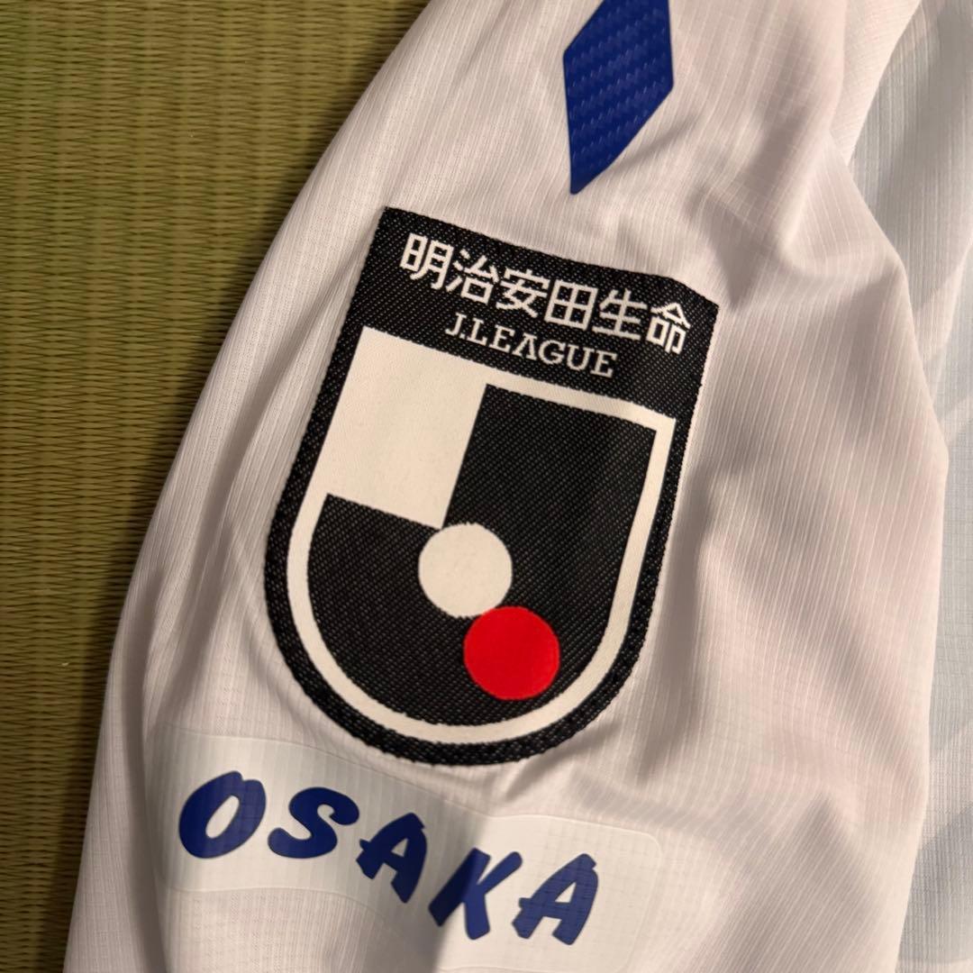 【支給品】2021年 ガンバ大阪 アウェイ 長袖 オーセンティック ユニフォーム