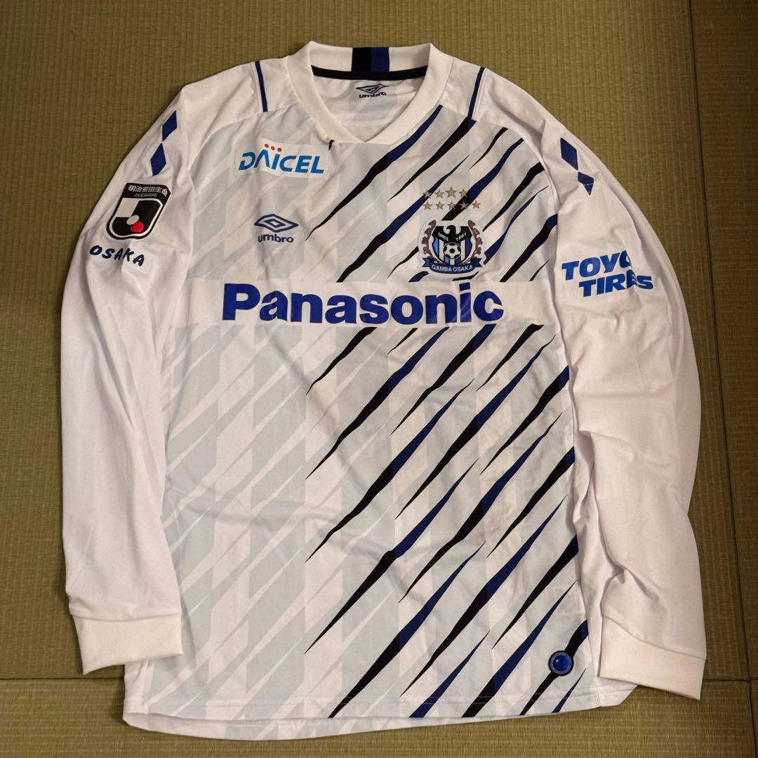 【支給品】2021年 ガンバ大阪 アウェイ 長袖 オーセンティック ユニフォーム