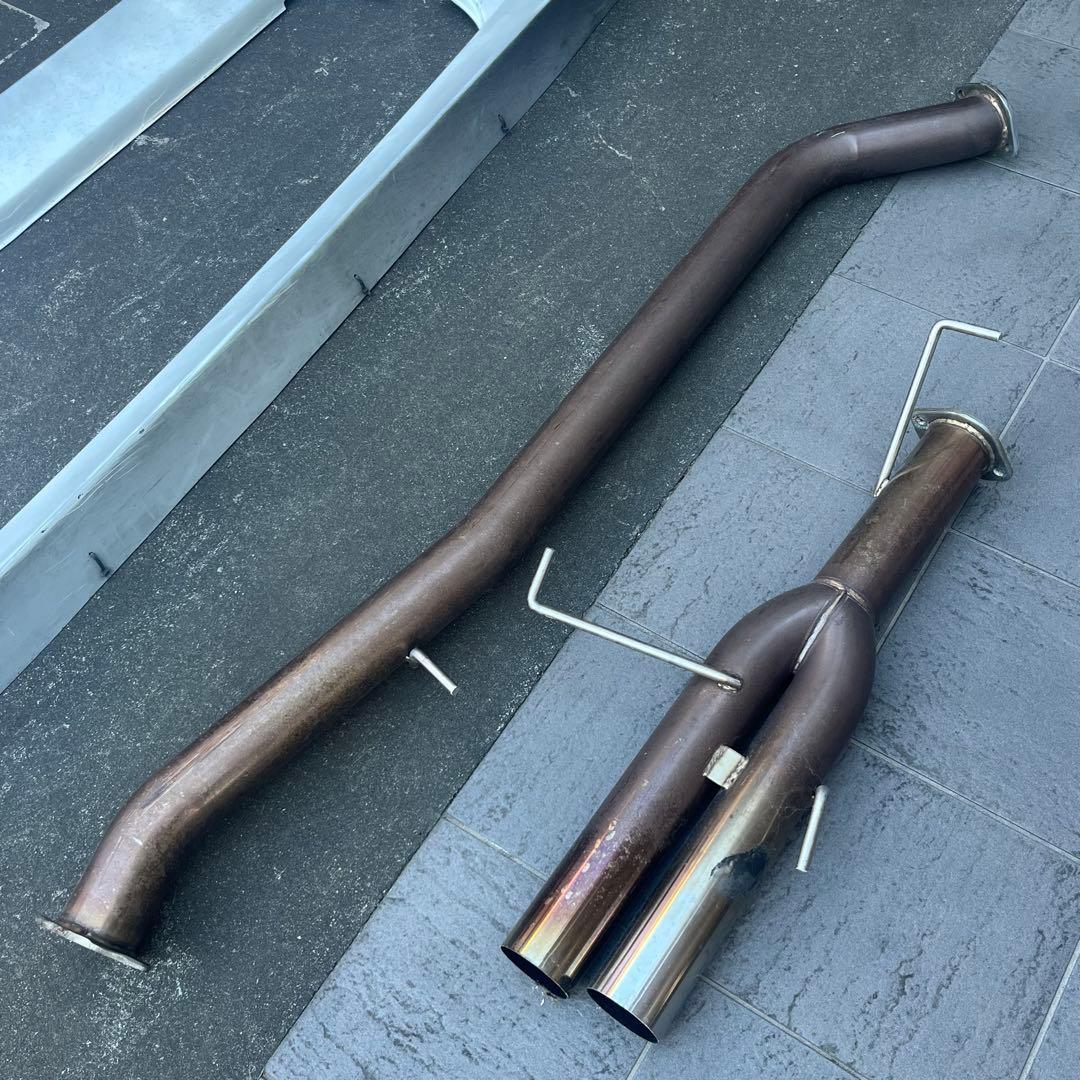 s15 シルビア　サムライパワー　フルストレート　マフラー