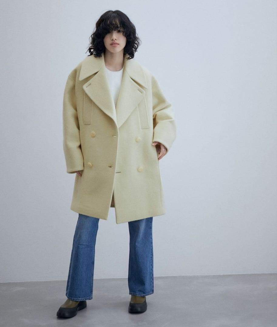 アダムエロペ ビッグラペルコート　フリーサイズ値下げ不可