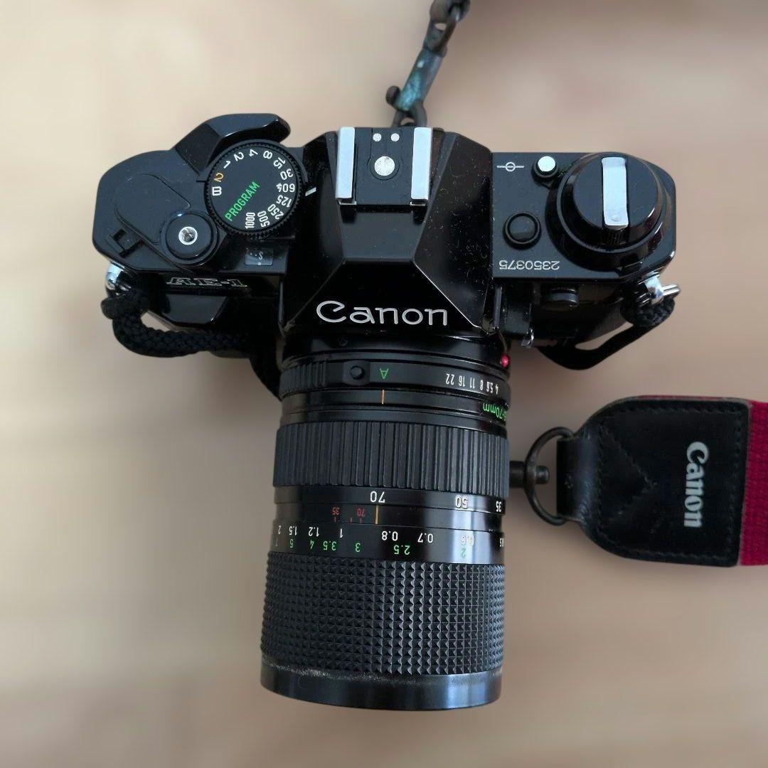 キヤノンAE-1プログラムフィルムカメラ　レンズセット　Canon