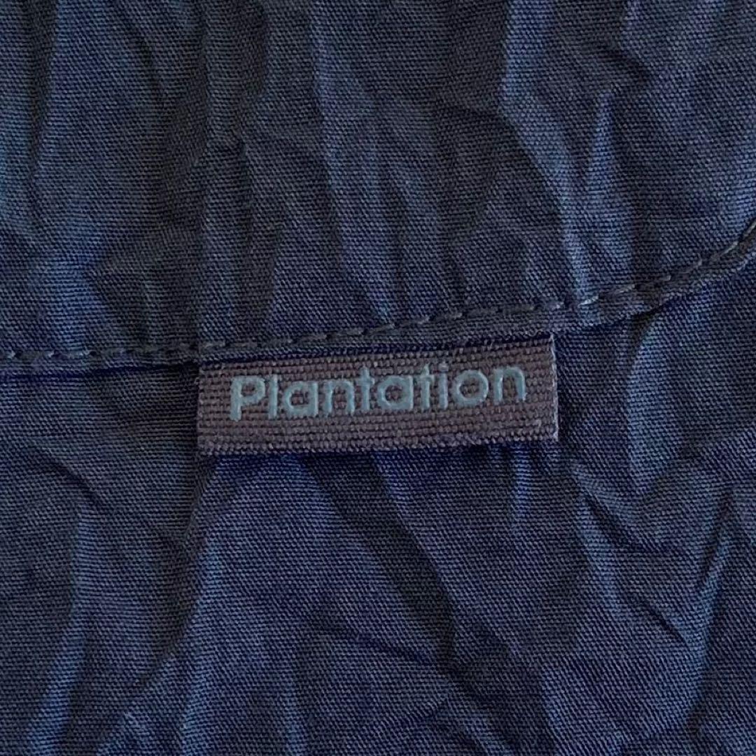 Plantation キャッチワッシャー ワンピース シャツコート ゆったり