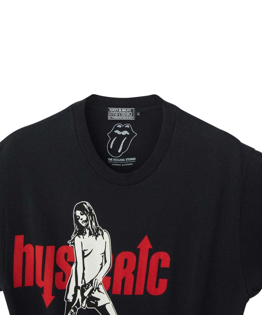 トップス HYSTERIC GLAMOUR x THE ROLLING STONES