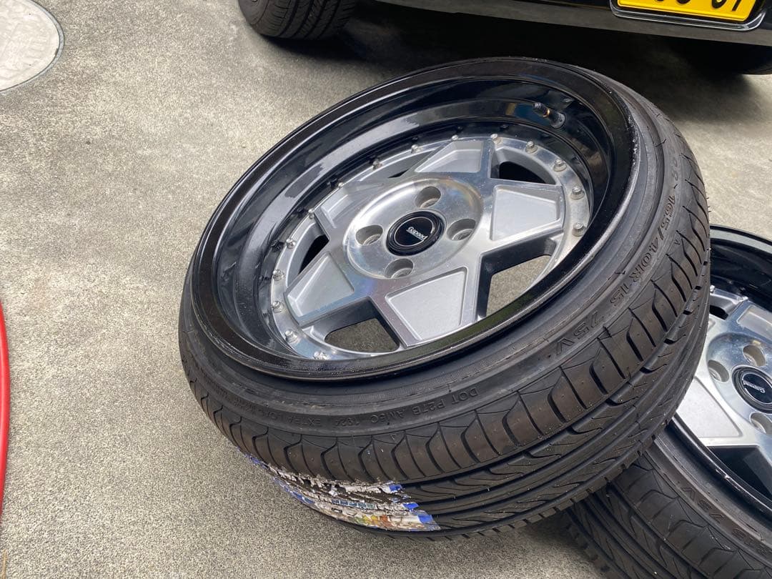 15インチ PCD100 ４穴 ホイール