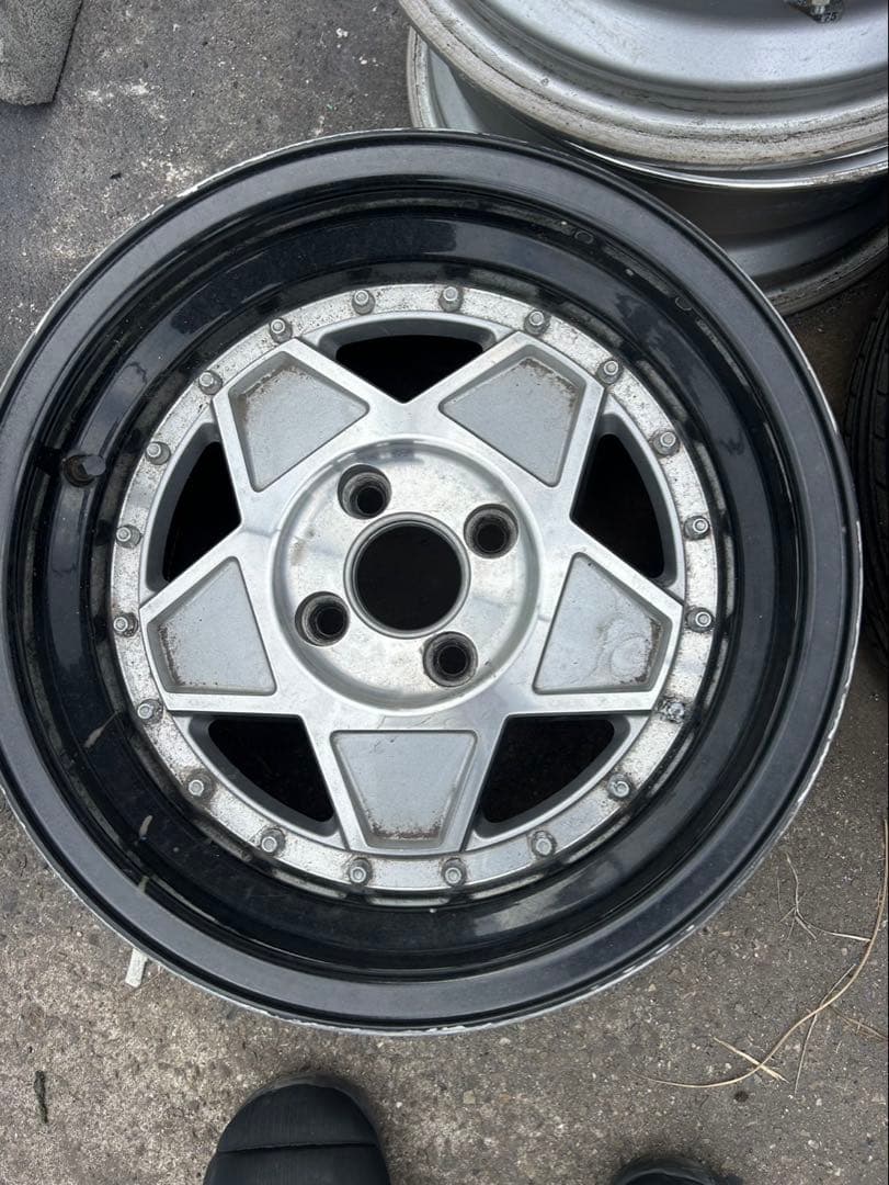 15インチ PCD100 ４穴 ホイール