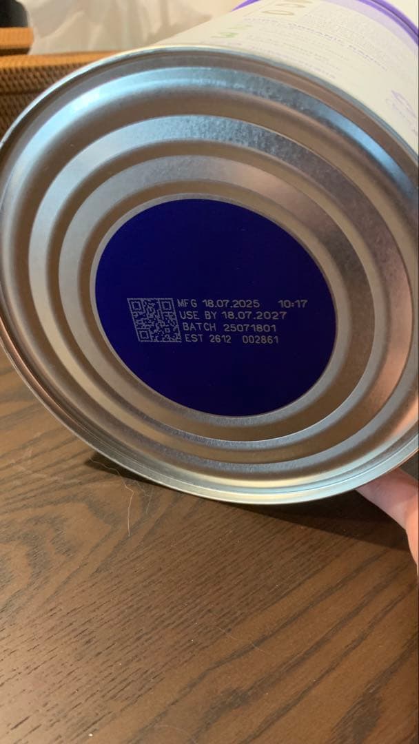 bubs Organic Grass Fed Infant Formula 2缶