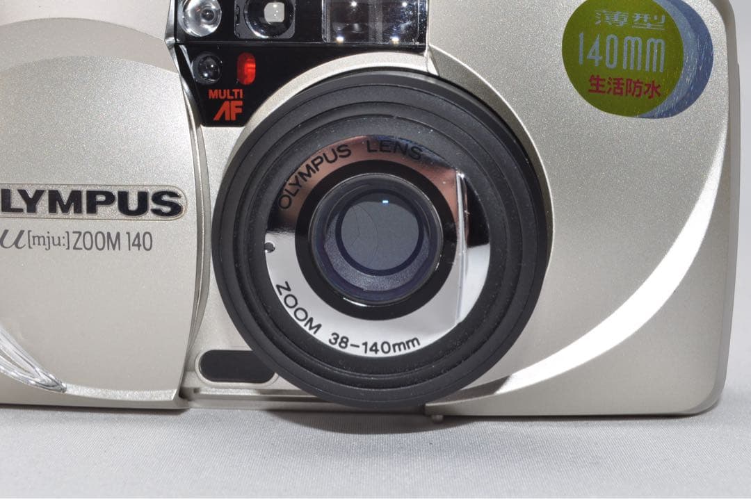 ☆美品☆ OLYMPUS オリンパス μ mju ZOOM 140 カメラ