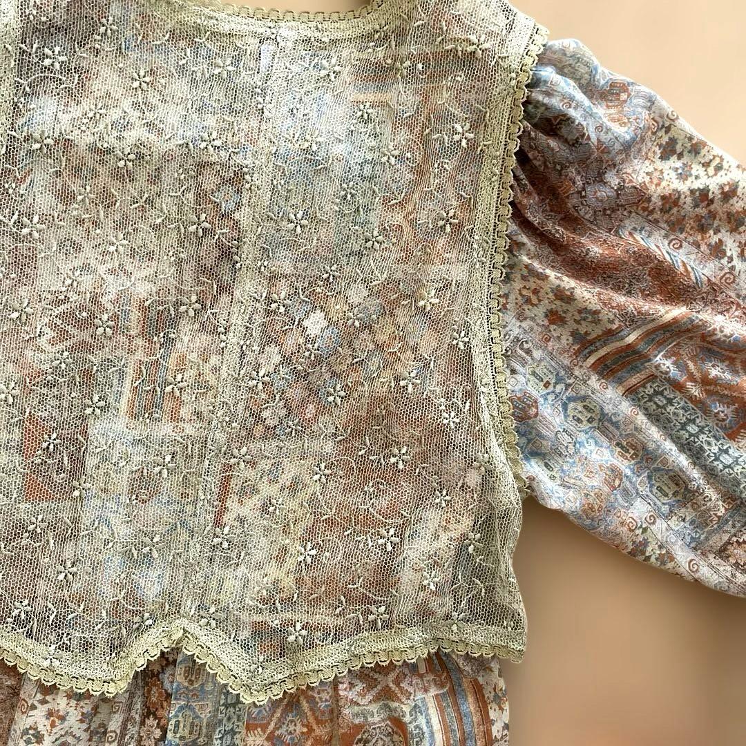 裸衣夢♡レースフレアスカート ワンピース