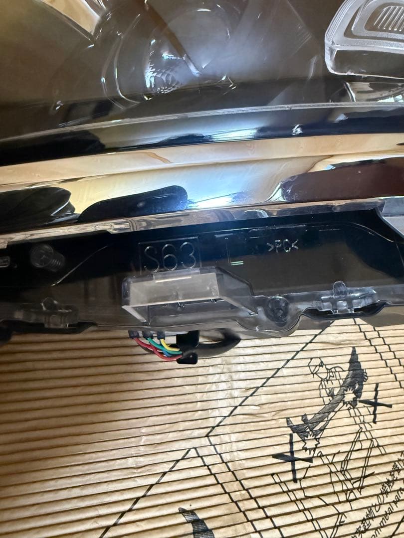 スペーシアカスタム LEDヘッドライト 左