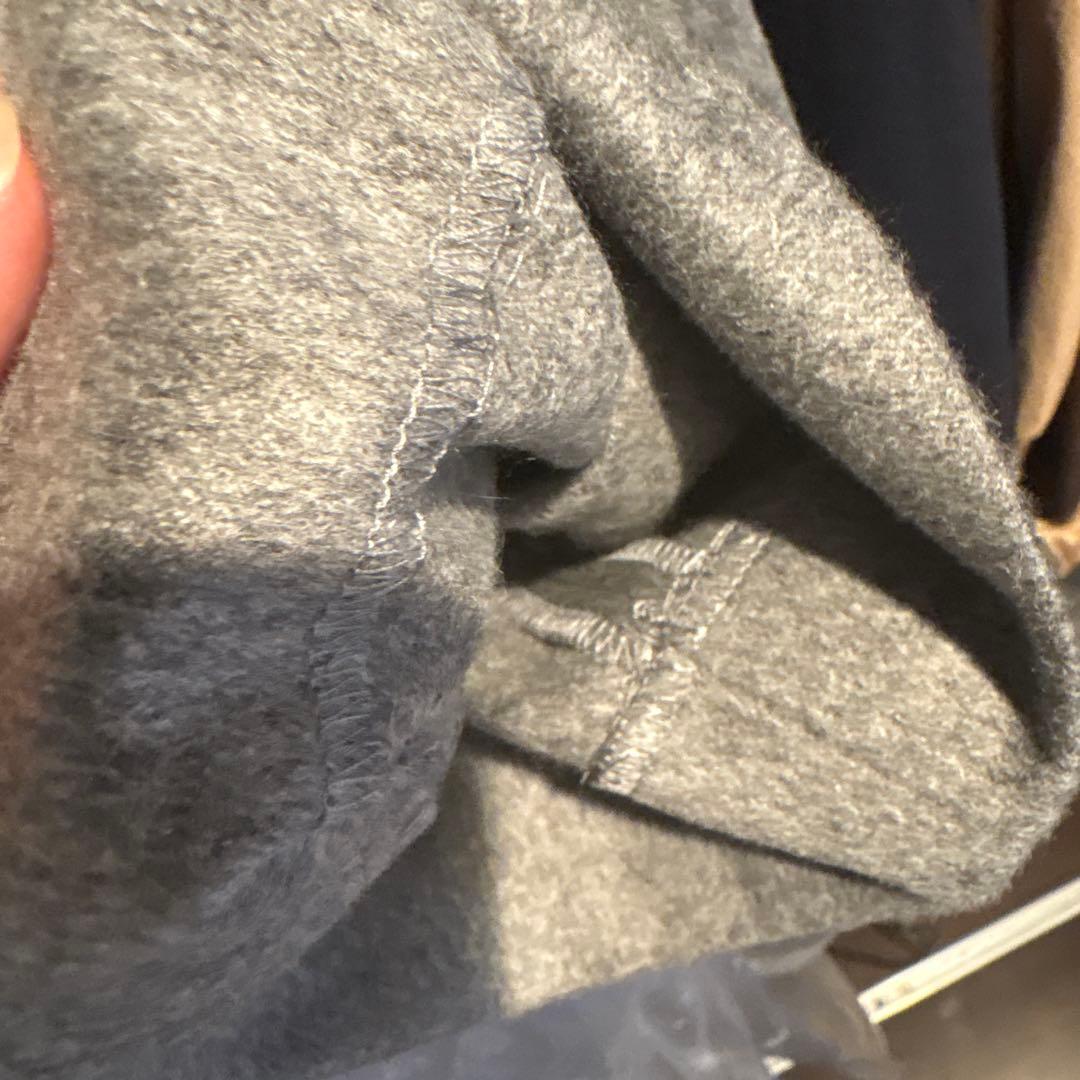 パンツ AURALEECASHMERE MOLESKIN TWO-TUCK SLACKS