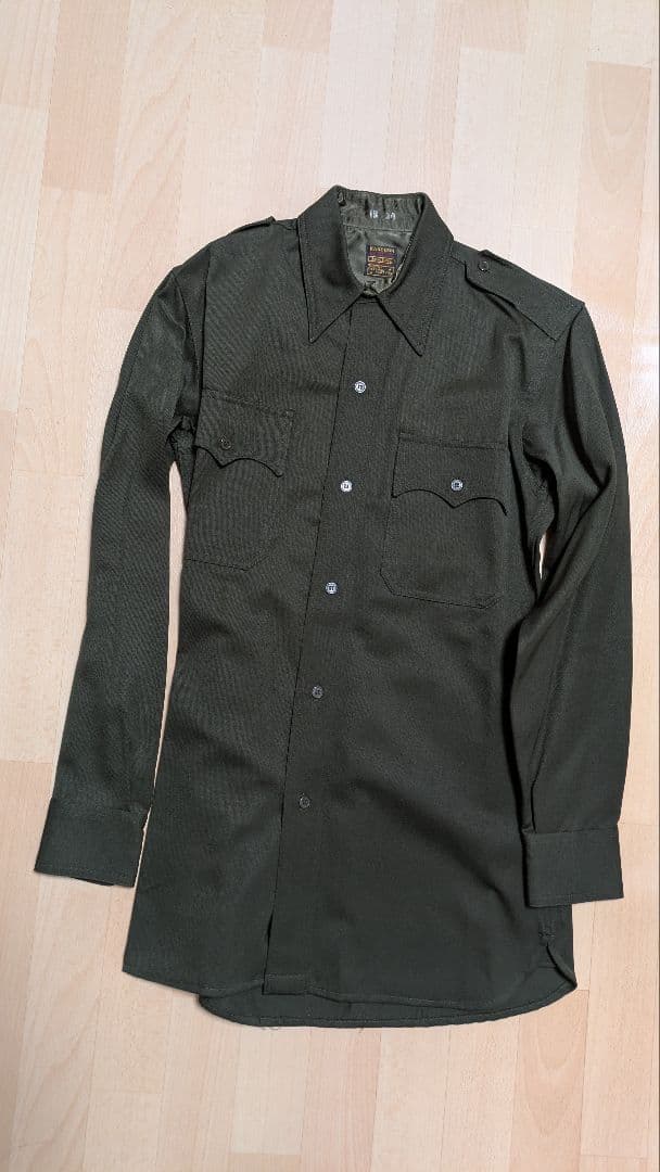 *　 1940年代USAAFアメリカ陸軍士官制服　ウールシャツ　ネクタイセット