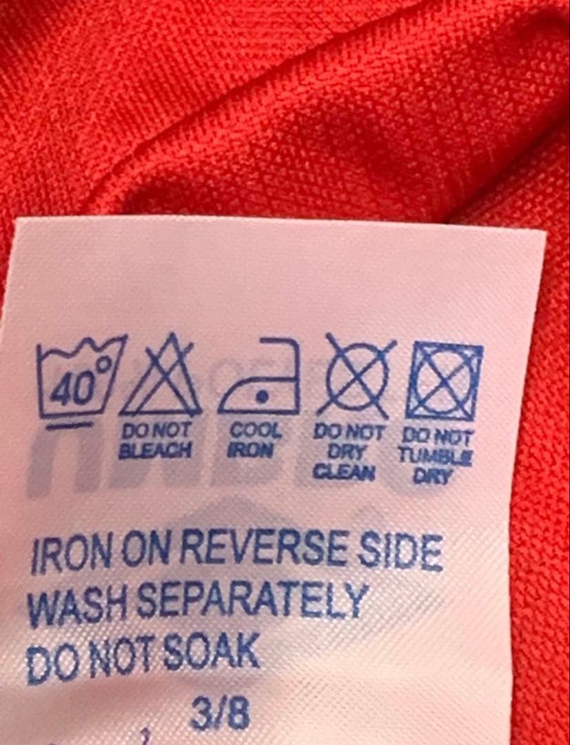 マンチェスターＵ ユニフォーム 長袖 ベッカム Ｌサイズ