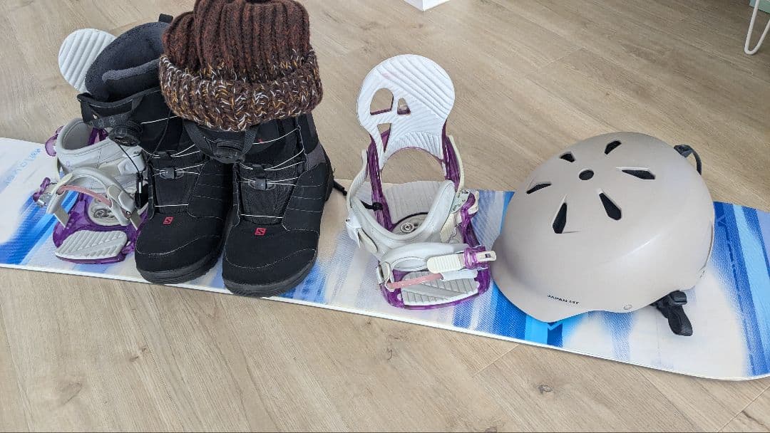 スノーボードとブーツのセット(スノボセット)