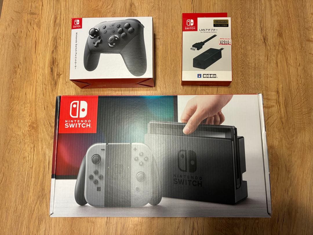 Nintendo Switch 本体 グレー おまけ付 説明必読