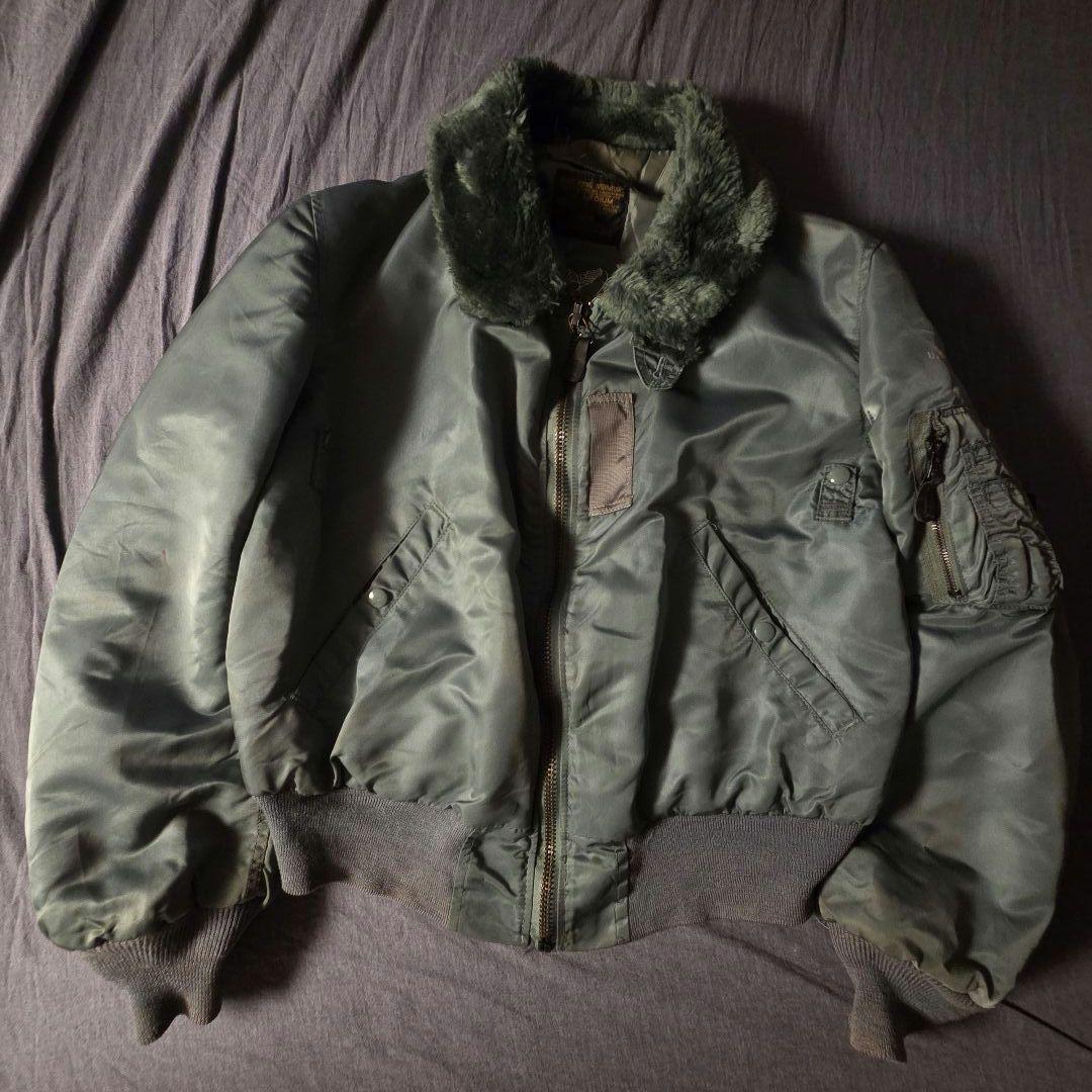 90s USA製 ALPHA INDUSTRIES B-15D SIZE-M