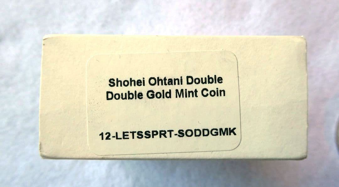 大谷翔平　2022年　104年ぶりの2桁勝利＆2桁本塁打達成記念ゴールド