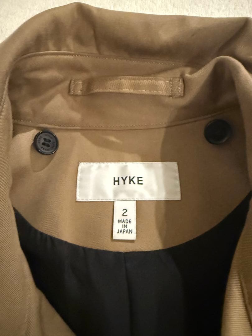HYKE トレンチBigFit サイズ2 ボアライナー付