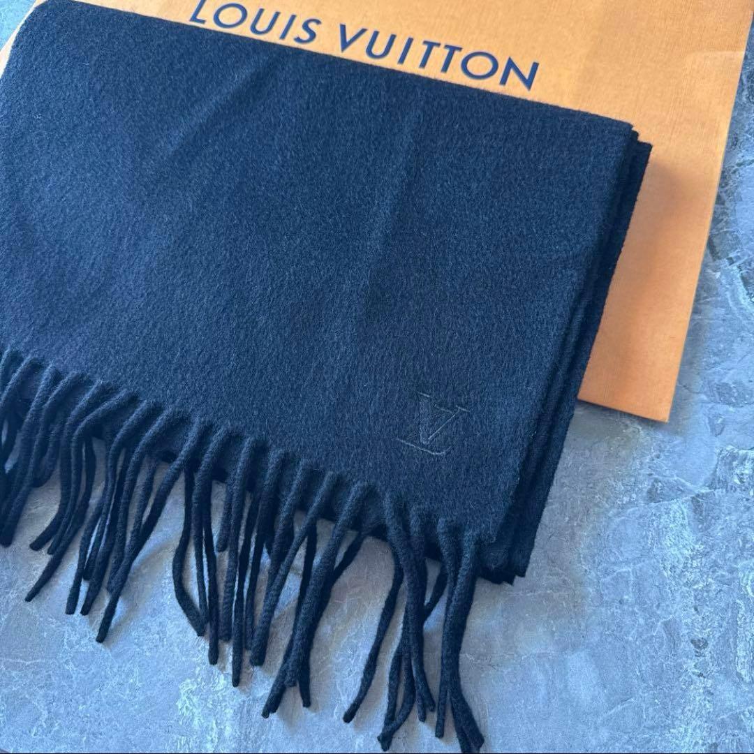 ルイヴィトン　マフラー　カシミヤ100% エシャルプ　ジェラム